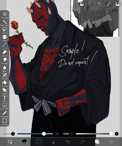 COLORED
